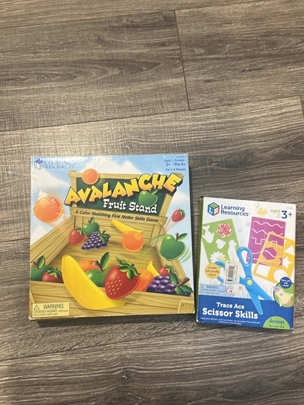 Learning Resources Avalanche Fruit Salad Game and Scissor Skills